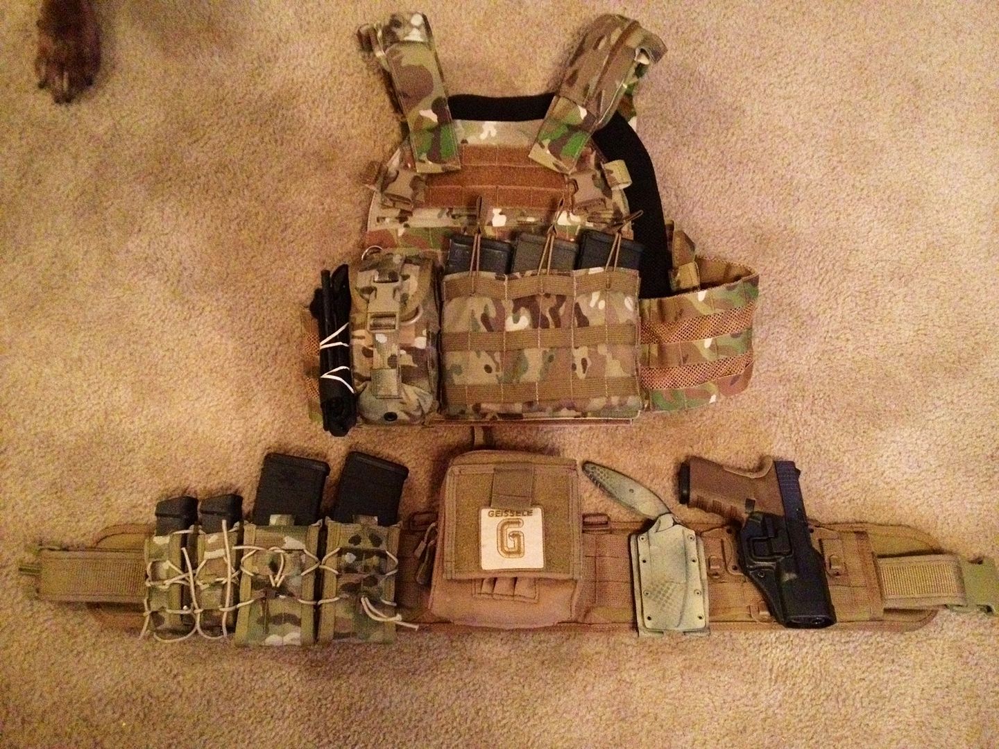How much does your plate carrier weigh?
